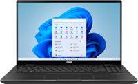 Front Zoom. ASUS - ZenBook Flip 15 Q538EI 15.6" Touch-Screen Laptop-Intel Core i7-16GB Memory- NVIDIA GeForce GTX 1650 Ti Max-Q-1TB SSD - Grey.