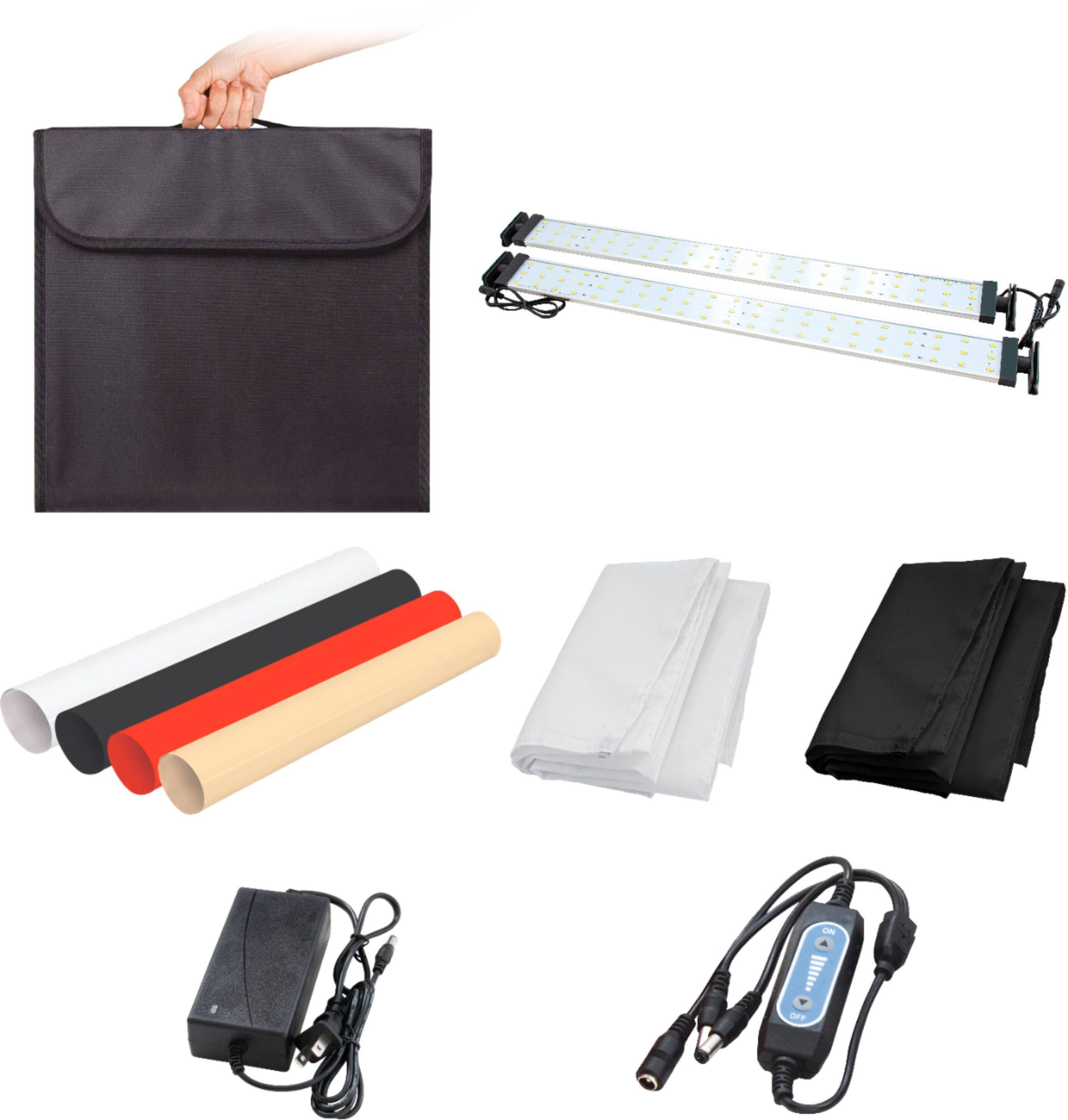 Alt View 16. Bower - 24" Studio Light Box - Black.