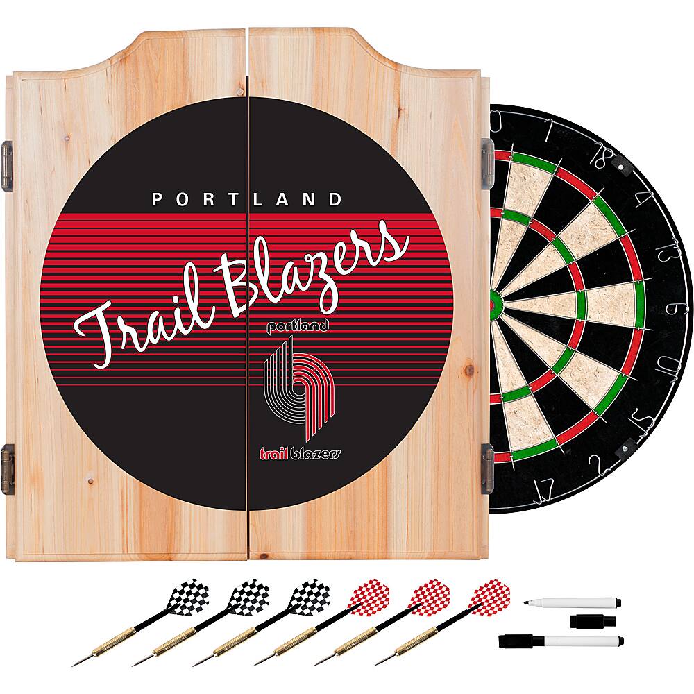 Best Buy Portland Trail Blazers NBA Hardwood Classics Dart Set