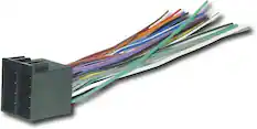 Front. Metra - Speaker Connector for Select Volkswagen Vehicles - Black.