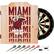 Alt View 11. NBA - Miami Heat NBA City Dart Cabinet Set with Darts and Board - Red, White, Black.