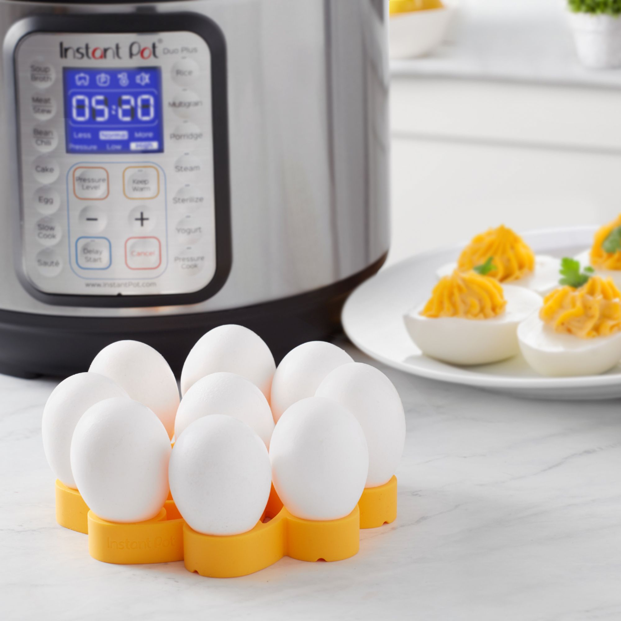 Best Buy: Instant Pot Silicone Egg Rack Orange 5252050