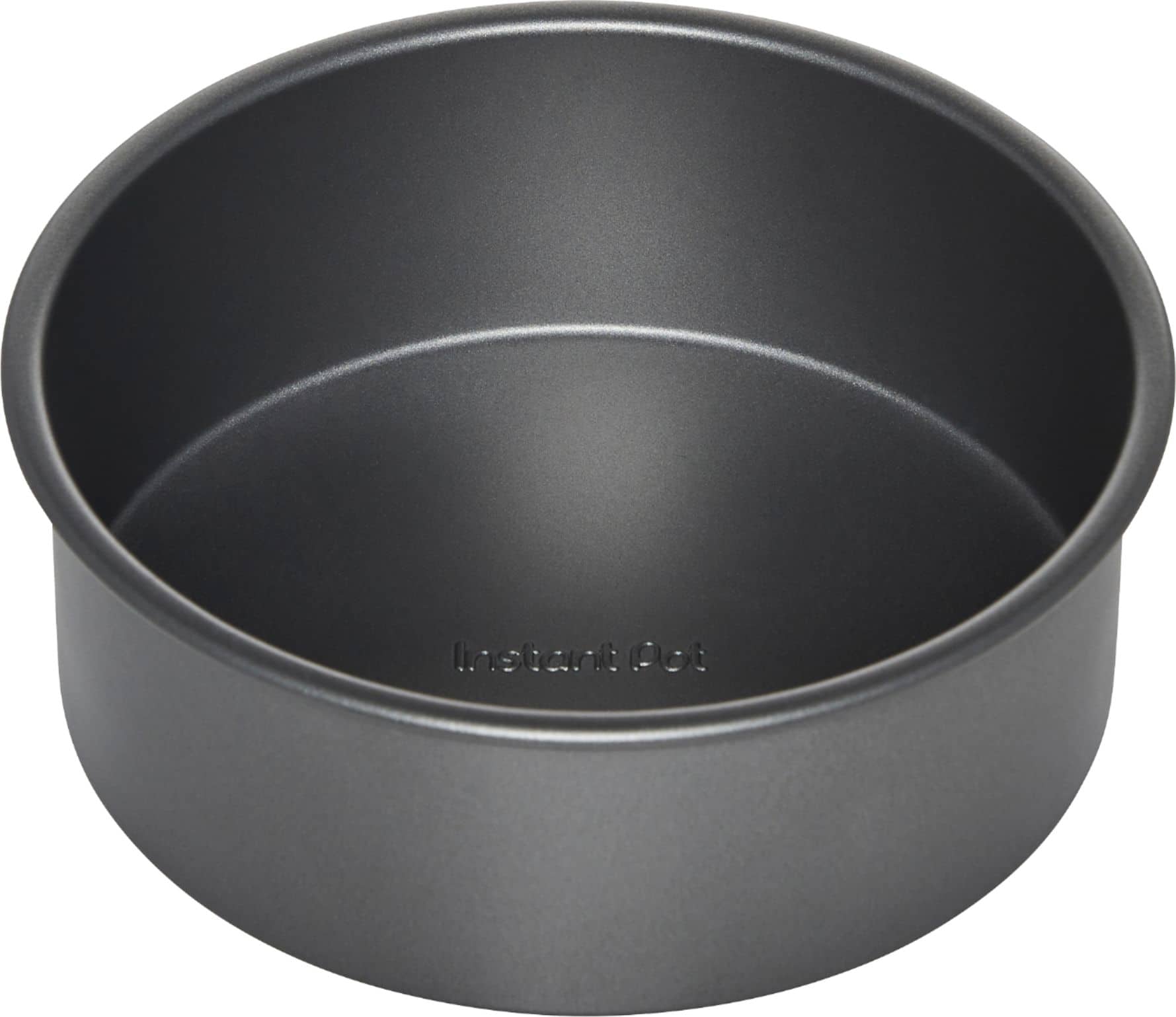 Front. Instant Pot - Round Cake Pan - Gray.
