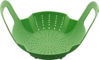 Mainstays Silicone Steamer Basket, Green 