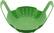 Front. Instant Pot - Silicone Steamer Basket - Green.