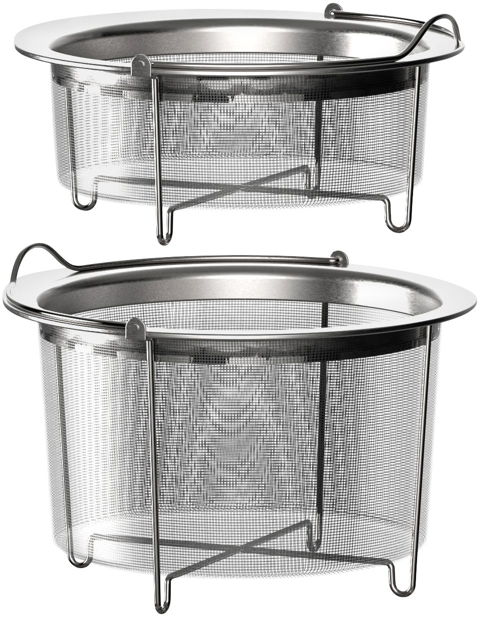 Best Buy: Instant Pot Mesh Steamer Basket set Silver 5252247