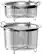 Front. Instant Pot - Mesh Steamer Basket set - Silver.