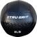 Front. Tru Grit - 8-lb Medicine Wallball - Black.