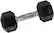 Alt View 12. Tru Grit - 15-lb Hex Elite Dumbbell Single - Black/Silver.