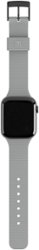 UAG - Dot Silicone Watch Band for Apple Watch 38mm and 40 mm - Grey - Angle_Zoom