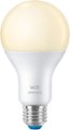 Front Zoom. WiZ - A21 100W LED Soft White Bulb - White.