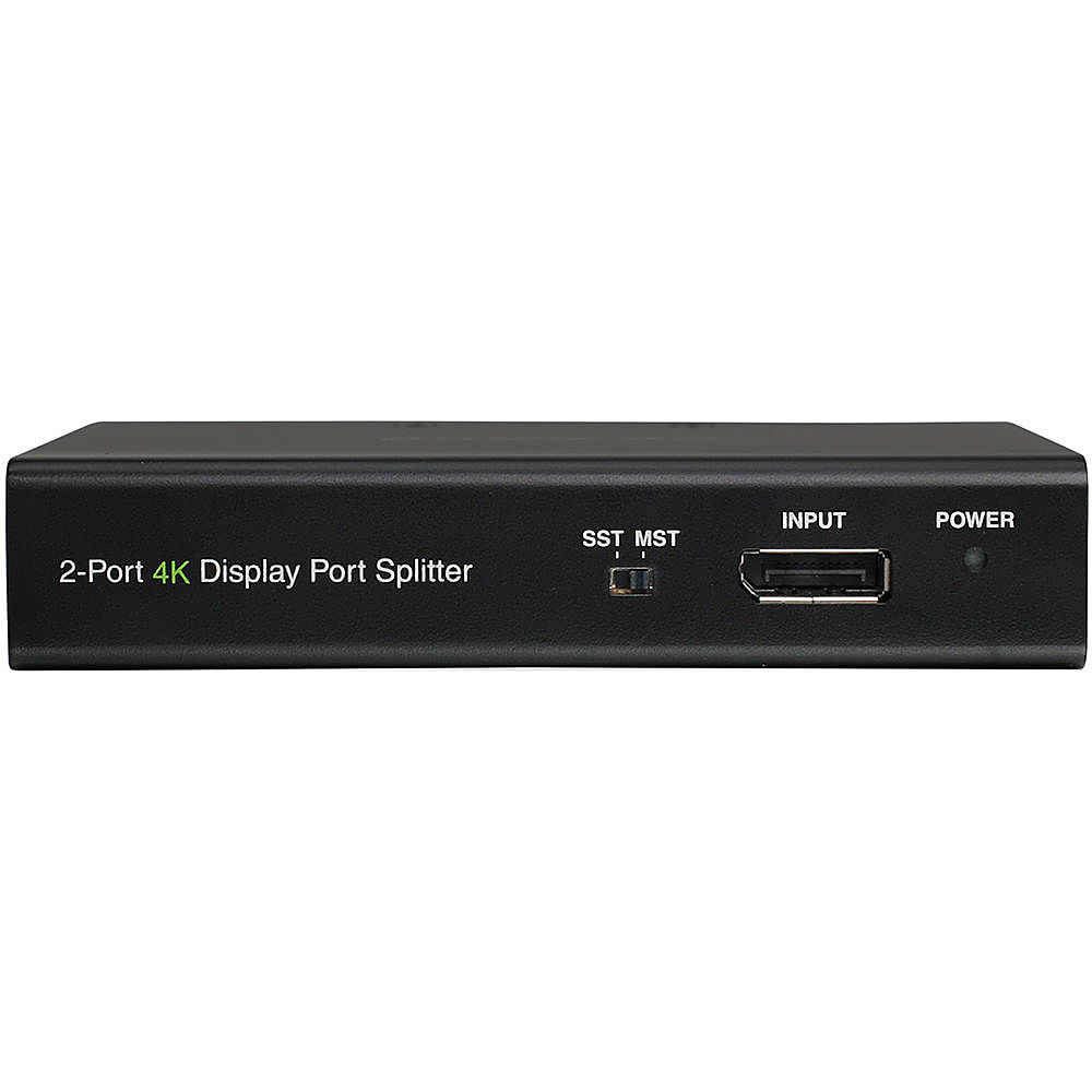 IOGEAR - 2-Port DisplayPort 1.2 Cinema 4K Splitter & Multi-Monitor MST Hub
