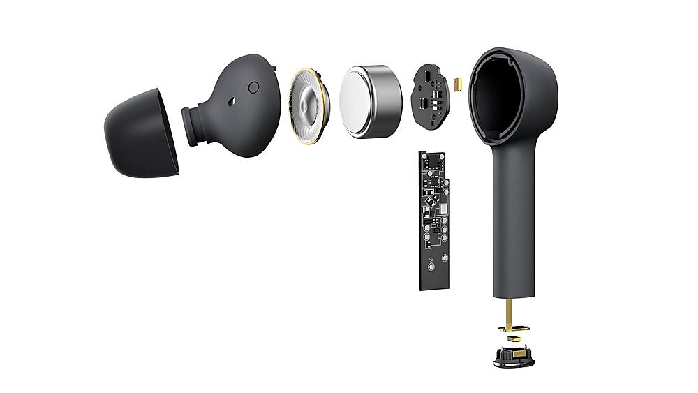 Alt View 16. Ausounds - AU-Stream ANC True Wireless Noise Cancelling Earphone - Black.