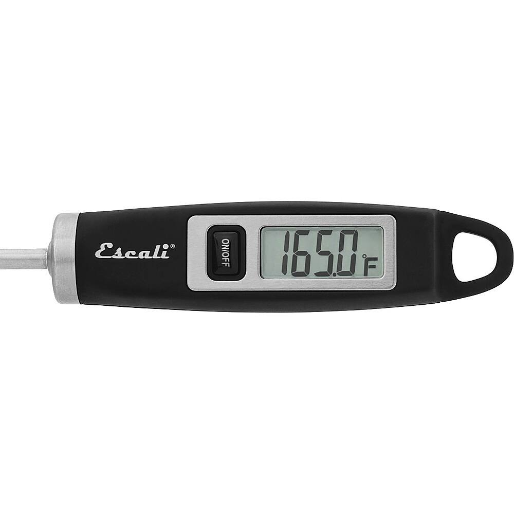 Best Buy: Escali Gourmet Digital Thermometer Silver, Black DH1-B