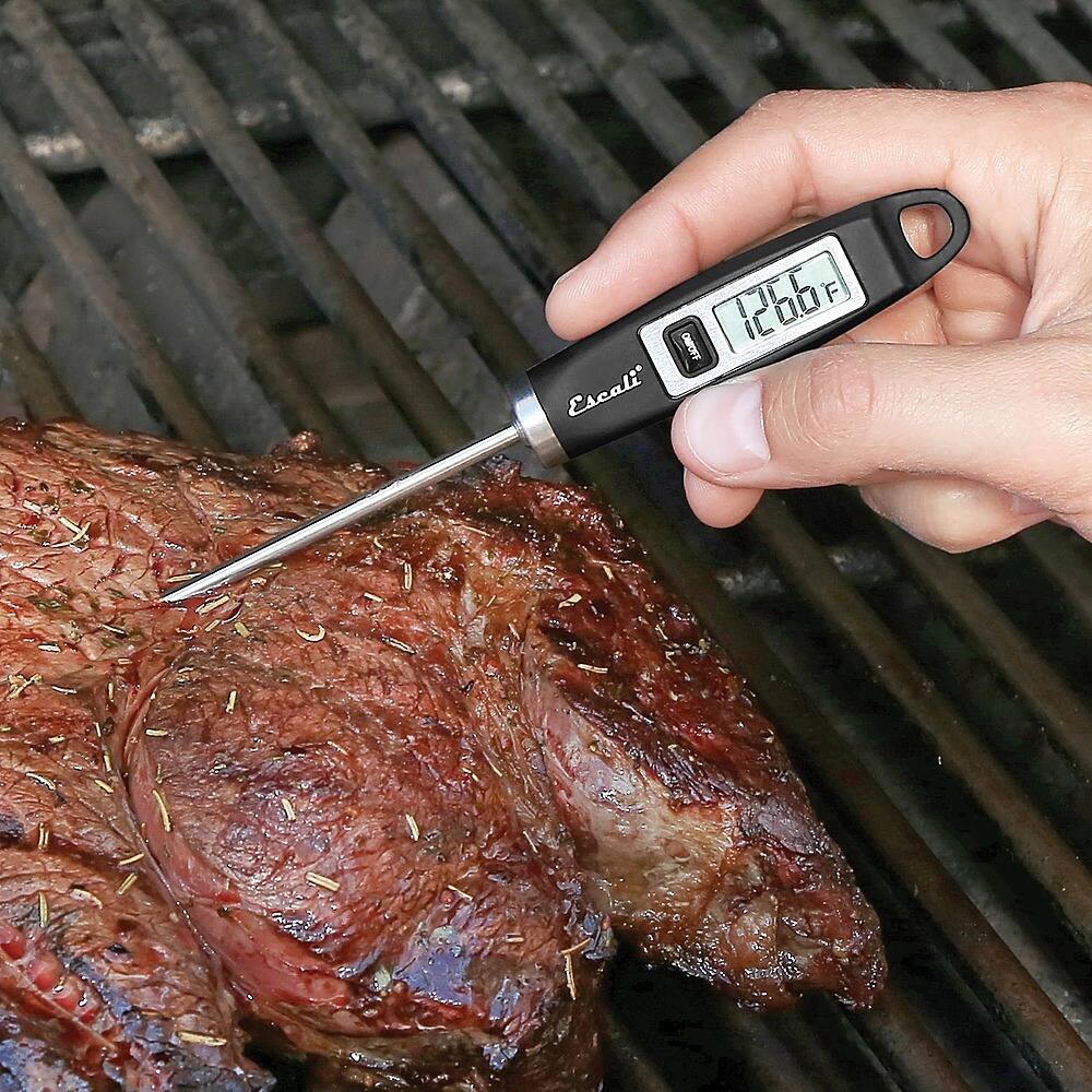 Alt View 23. Escali - Gourmet Digital Thermometer - Silver, Black.