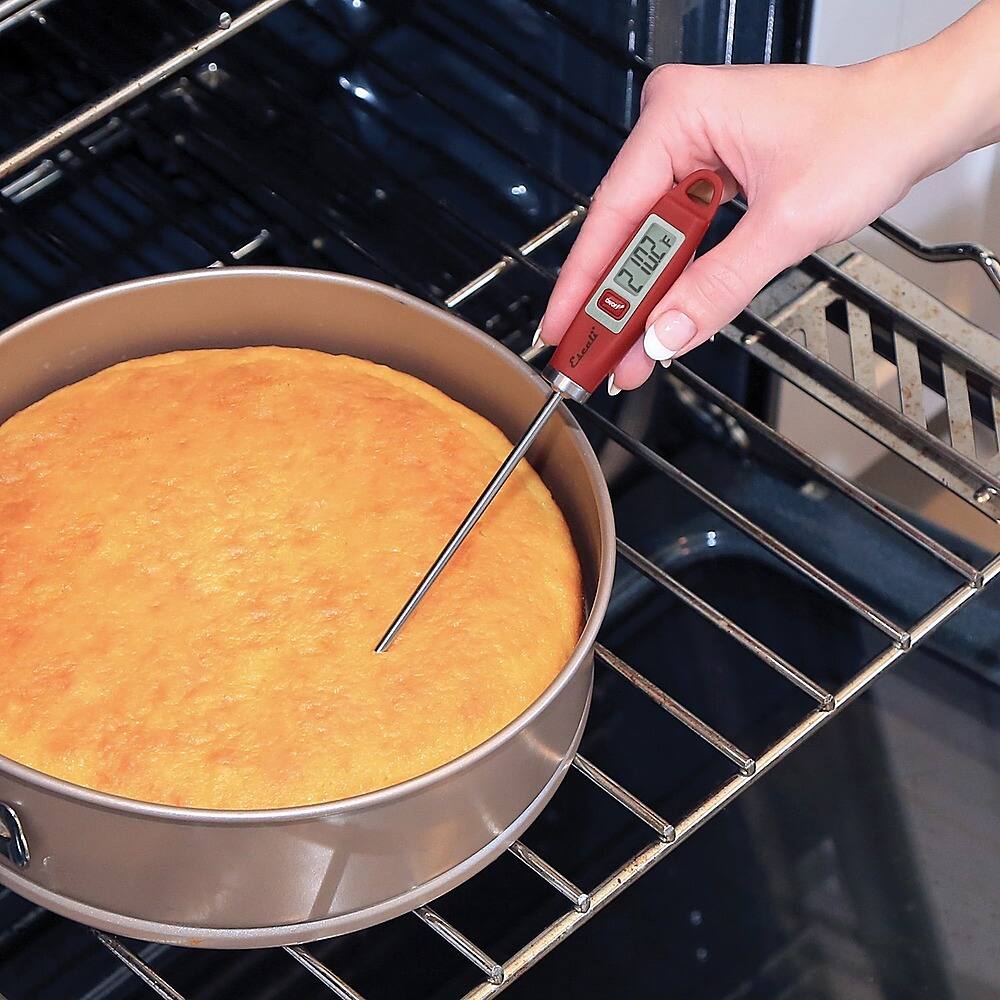 Alt View 20. Escali - Gourmet Digital Thermometer - Red.