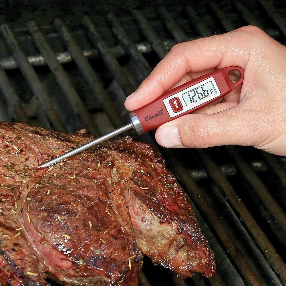 Alt View 25. Escali - Gourmet Digital Thermometer - Red.