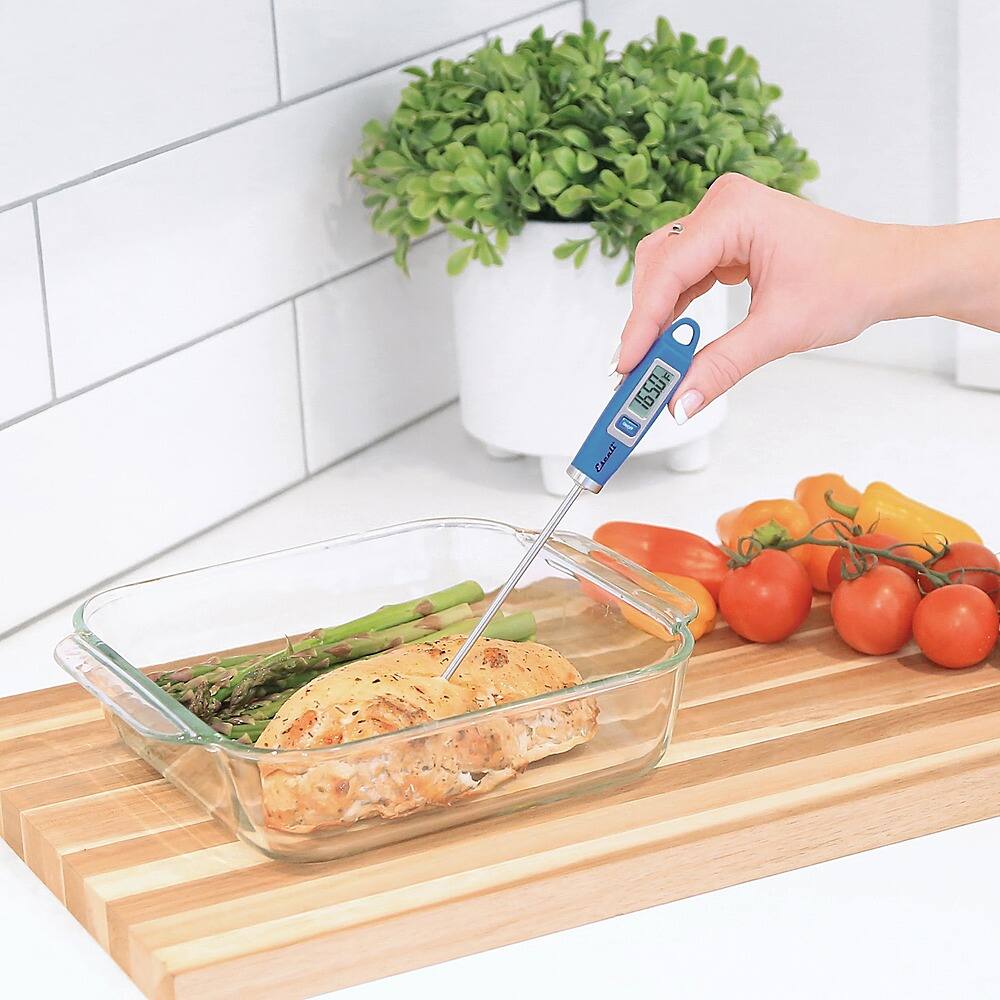 Alt View 19. Escali - Gourmet Digital Thermometer - Blue.