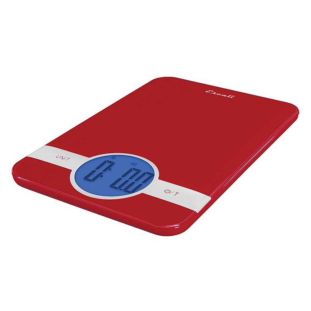 Best Buy Escali C115R Ciro Digital Kitchen Scale Red C115R