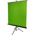 Front Zoom. Arozzi - Extra Wide Portable Green Screen - Black.