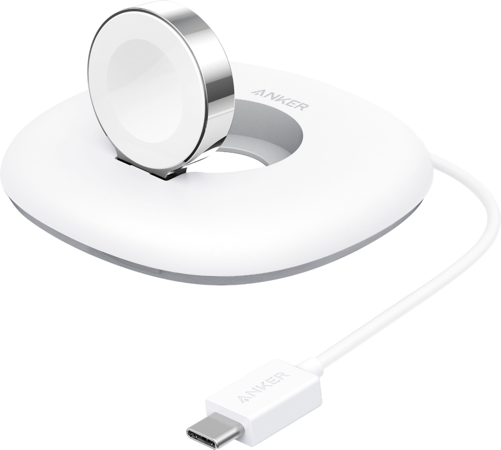 Anker Foldable Charging Pad for Apple Watch (USB-C, 4ft) White A8802H21-1 -  Best Buy