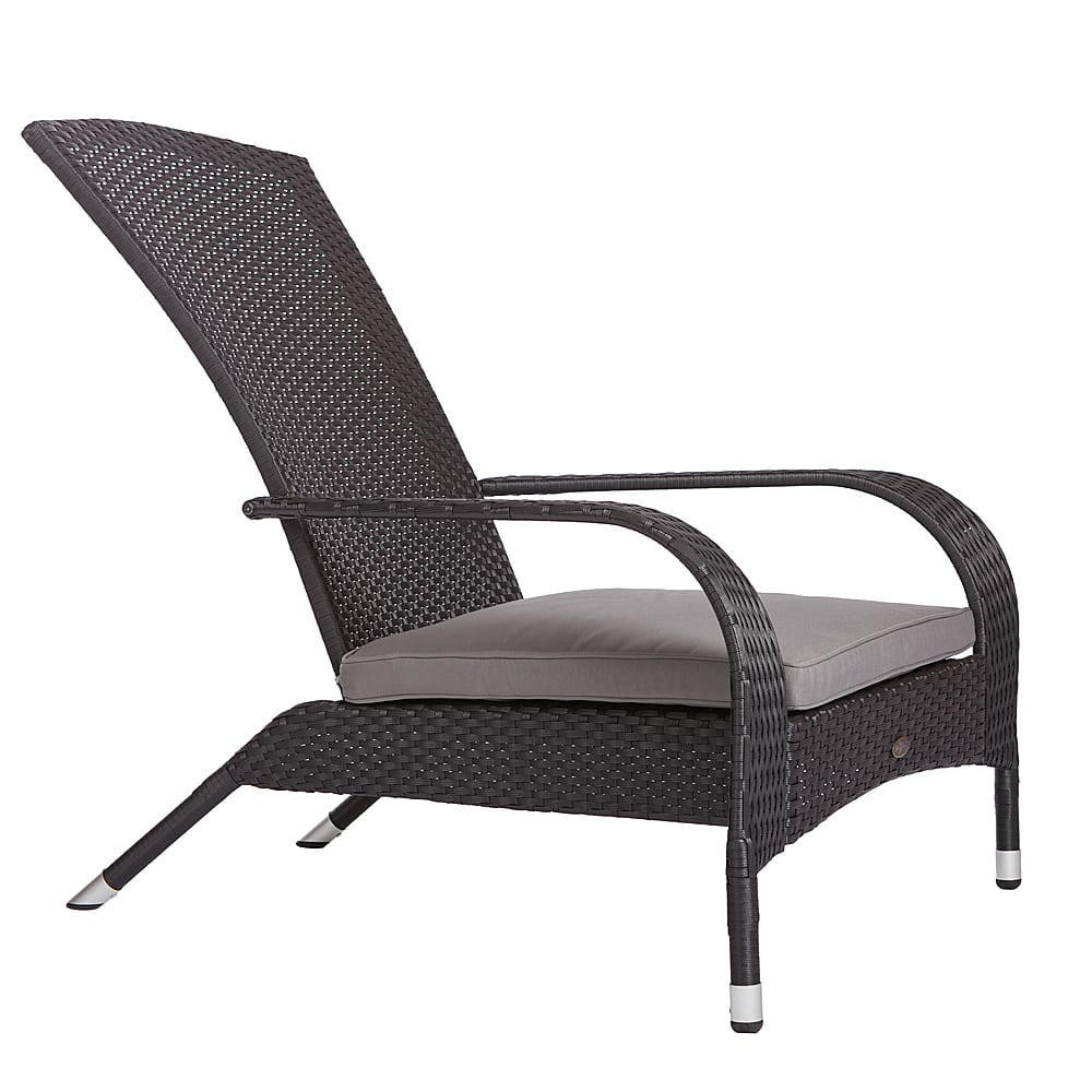 Alt View 13. Patio Sense - Coconino Wicker Black Chair - Brown.