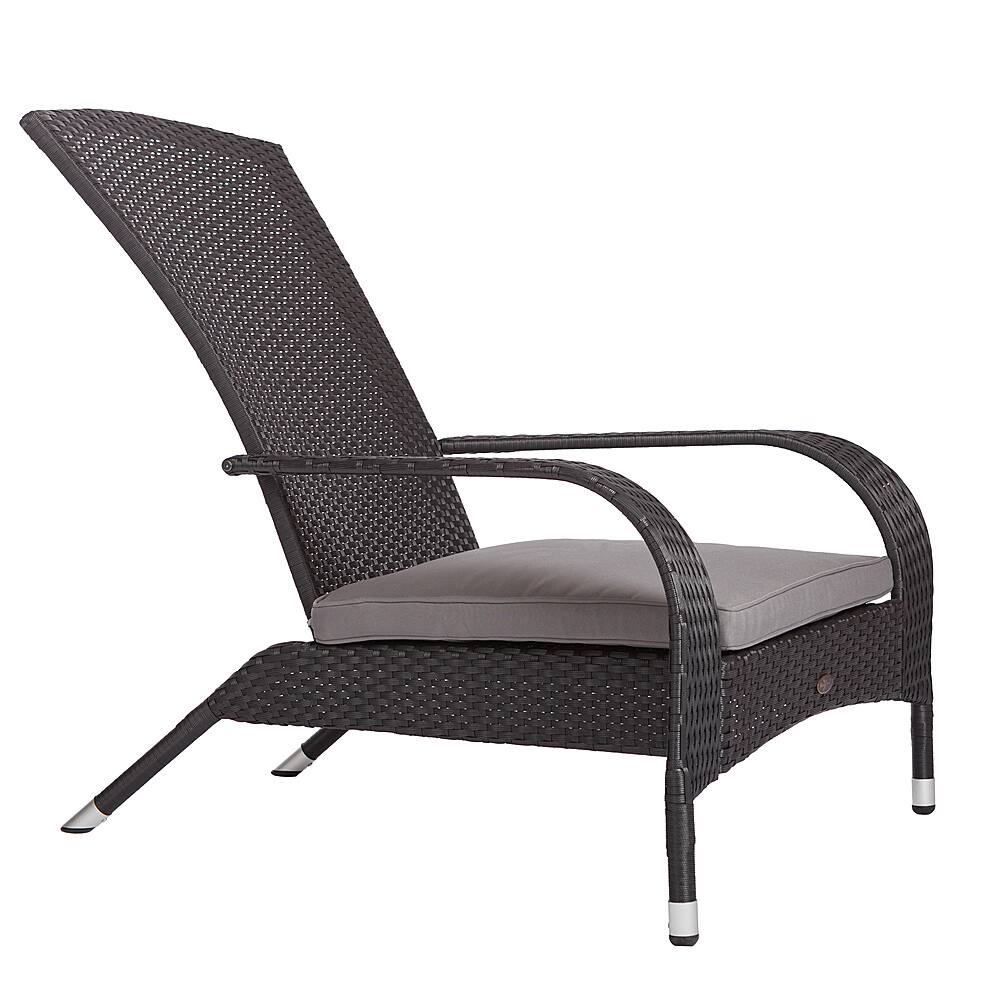 Alt View 13. Patio Sense - Coconino Wicker Black Chair - Brown.