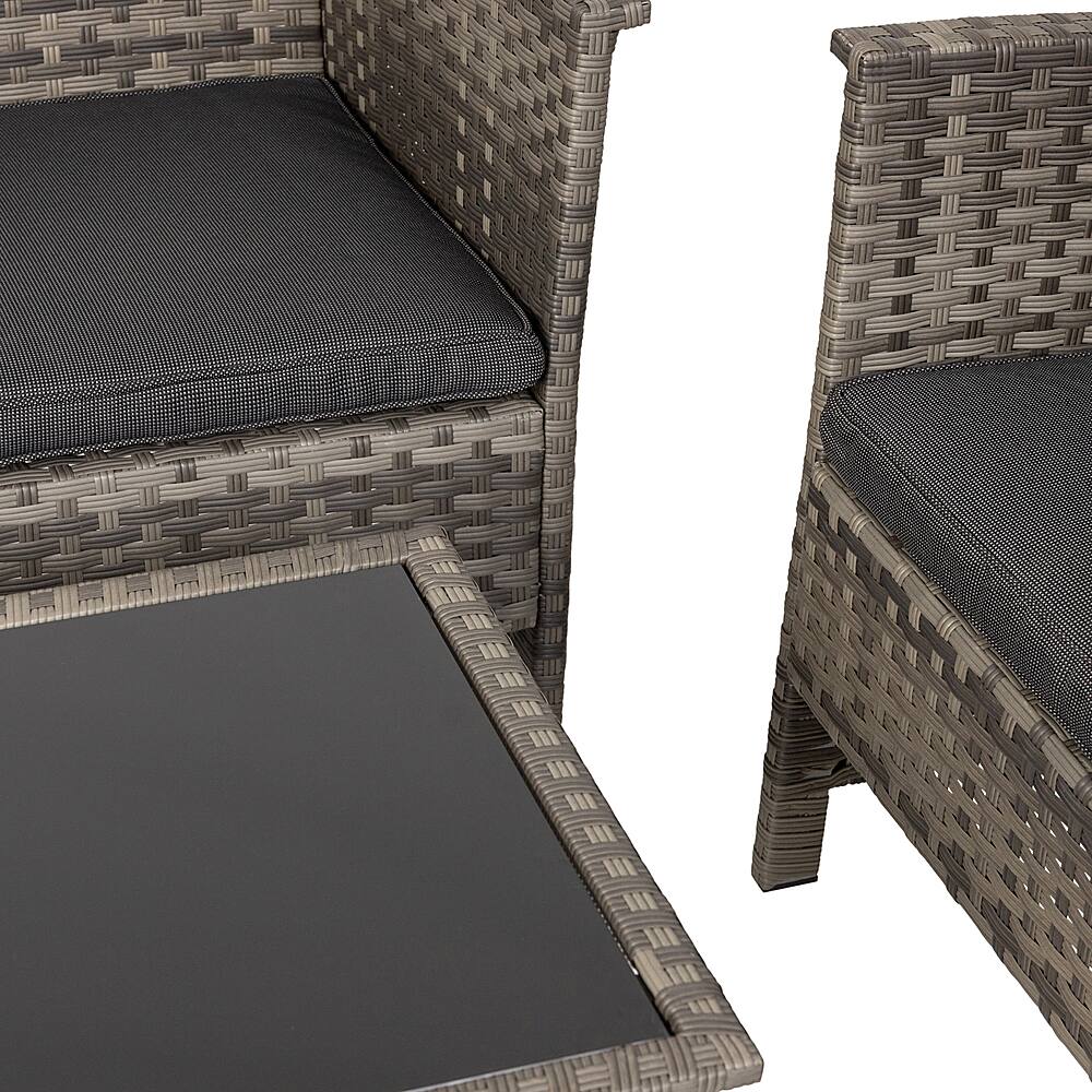 Alt View 13. Patio Sense - Jareth Wicker Patio Set.
