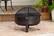Alt View 14. Fire Sense - Cornell Wood Burning Fire Pit - Bronze.