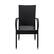 Alt View 13. Patio Sense - Morgan Outdoor Wicker Chairs (Set of 4) - Black.