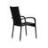Alt View 20. Patio Sense - Morgan Outdoor Wicker Chairs (Set of 4) - Black.