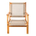 Alt View Zoom 17. Patio Sense - Vega Natural Stain Chair - Tan.