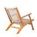 Alt View 18. Patio Sense - Vega Natural Stain Chair - Tan.