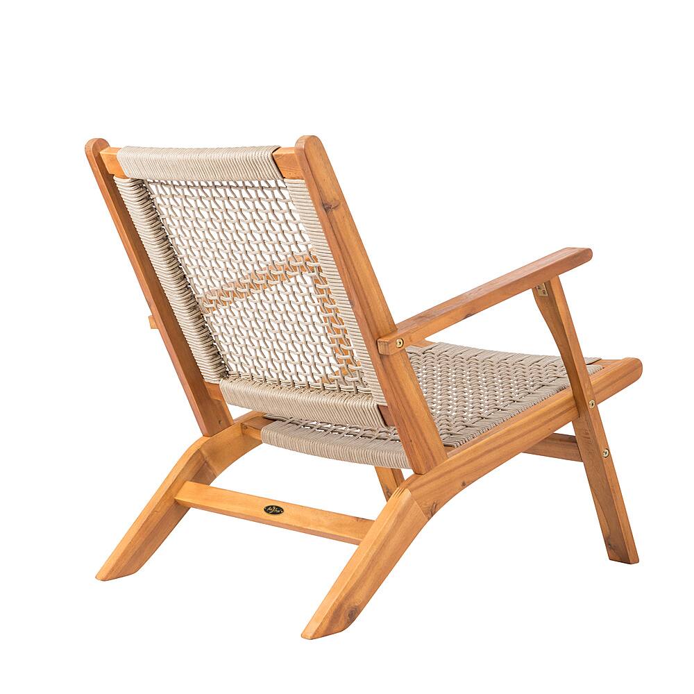 Alt View 18. Patio Sense - Vega Natural Stain Chair - Tan.