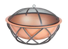 Fire Sense - Barzelonia Round Fire Pit - Copper Look
