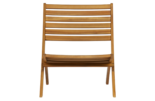 Patio Sense - Verso Wooden Folding Chair - Brown