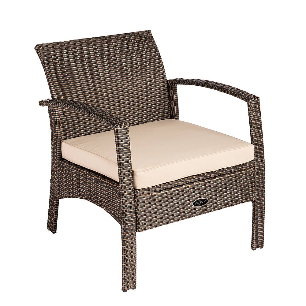 Alt View 12. Patio Sense - Bondi Wicker Mocha Armchair.