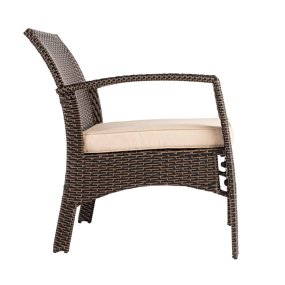 Alt View 13. Patio Sense - Bondi Wicker Mocha Armchair.