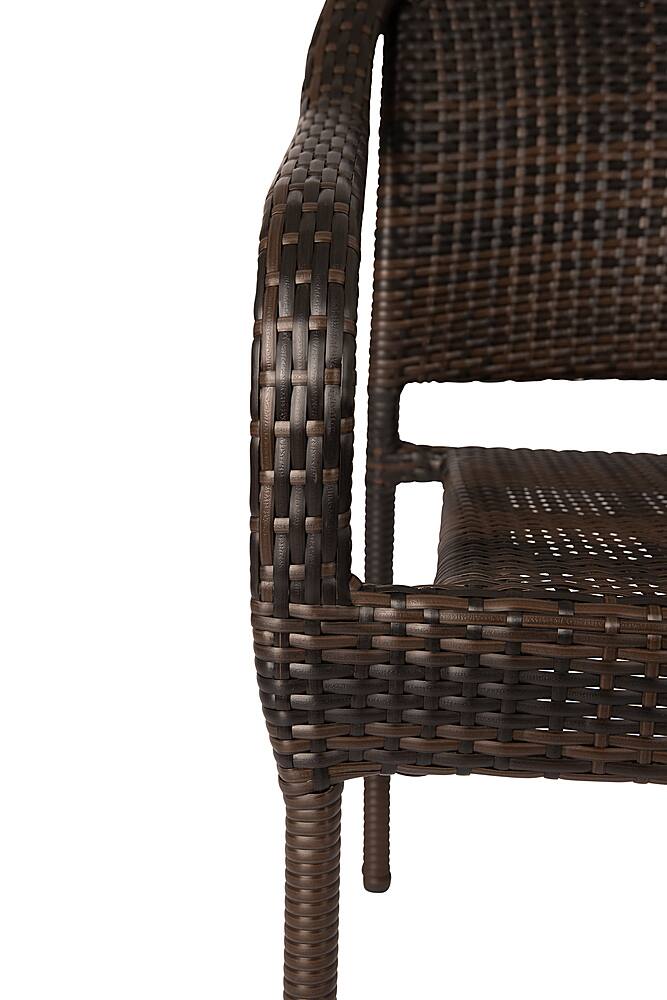 Alt View 13. Patio Sense - Rhodos Café Stacking Wicker Chair.