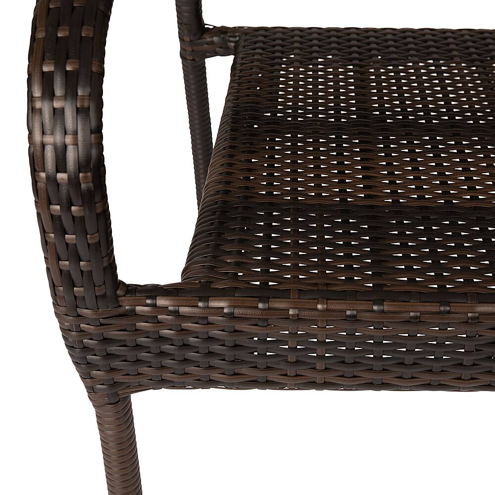 Alt View 14. Patio Sense - Rhodos Café Stacking Wicker Chair.