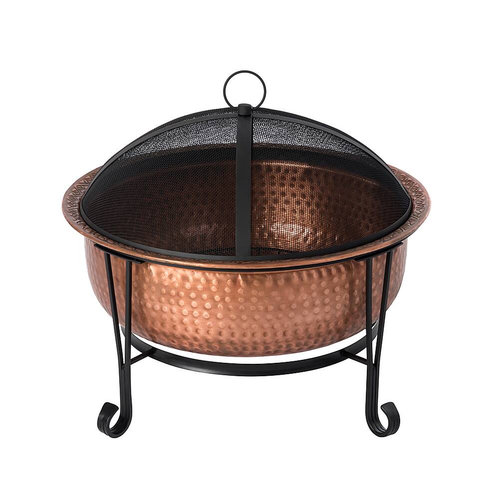 Alt View 11. Fire Sense - Palermo Wood Burning Fire Pit - Copper.