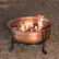 Alt View 18. Fire Sense - Palermo Wood Burning Fire Pit - Copper.
