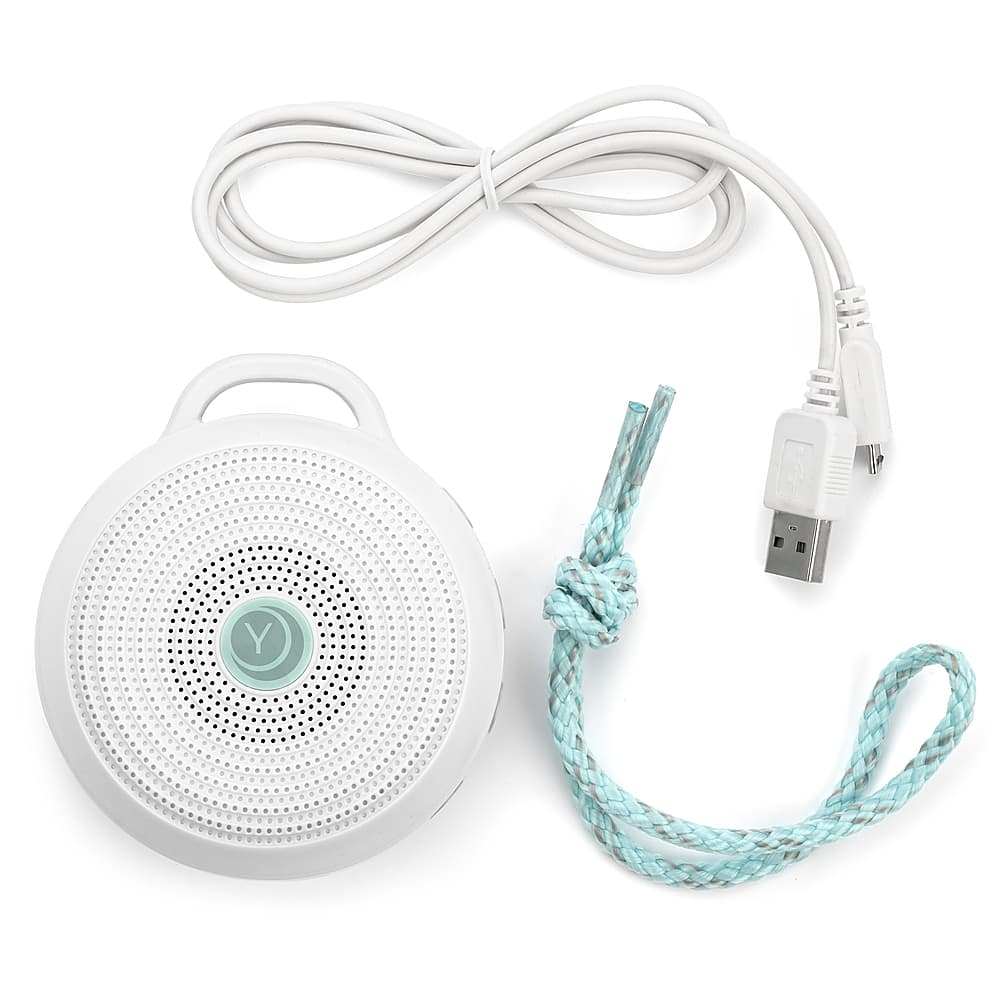 Alt View 15. Yogasleep - Rohm White Noise Machine + Travel Case Bundle - White and Gray.