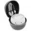 Angle. Yogasleep - Dohm + Travel Case - White & Gray.