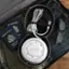 Left. Yogasleep - Dohm + Travel Case - White & Gray.