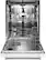 Alt View 12. KitchenAid - 24" Top Control Built-In Dishwasher with Stainless Steel Tub, ProWash Cycle, 3rd Rack, 39 dBA - White.
