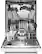 Alt View 13. KitchenAid - 24" Top Control Built-In Dishwasher with Stainless Steel Tub, ProWash Cycle, 3rd Rack, 39 dBA - White.