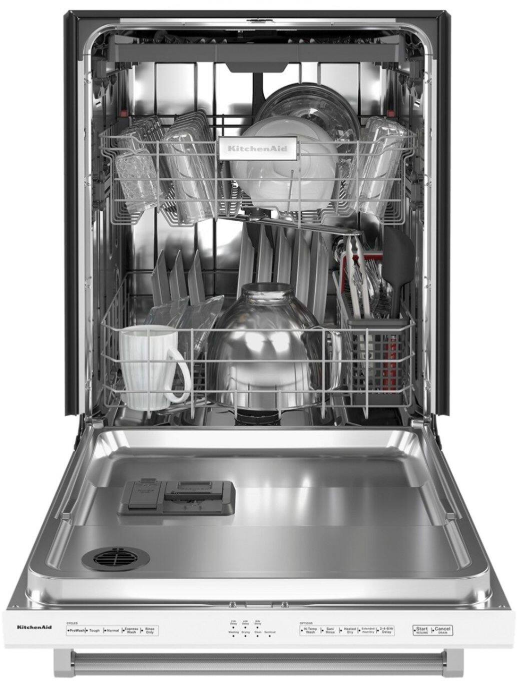KitchenAid 24" Top Control BuiltIn Dishwasher with Stainless Steel Tub