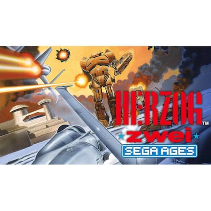 Front. Nintendo - SEGA AGES: Herzog Zwei. - E10+ (Everyone 10+)