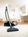 Alt View 14. Miele - Compact C1 Turbo Team Canister Vacuum - Obsidian Back.